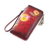QGKWJP Portafoglio da donna Portafoglio lungo casual Portafoglio con pochette da donna Portafoglio Borsa con cerniera in rilievo, Borsa europea con cerniera lunga, la scelta migliore