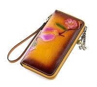 QGKWJP Portafoglio da donna Portafoglio lungo casual Portafoglio con pochette da donna Portafoglio Borsa con cerniera in rilievo, Borsa europea con cerniera lunga, la scelta migliore