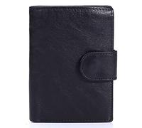 QGKWJP Portafoglio da uomo Porta carte da uomo in vera pelle multi-card Porta carte retrò Portafogli (Colore : C, Dimensioni : 10c*13.5 * 2cm)