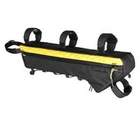 QGMKMVZZBK Borsa Da Sella Moto Borse Da Sella Moto Borsa Telaio Bicicletta Triangolare Antipioggia Ciclismo Trave Trasversale MTB Strada Con Motore 17 Pollici O Più Lunga(Yellow-2.4l)