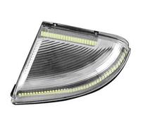 QGMKMVZZBK Indicatori Direzione Retrovisore Per Dodge Per Ram 1500 2500 2009-2022 2 Pezzi Indicatore Direzione Dinamico Posteriore Luce Parcheggio Bianca Specchietto Laterale(1PC Right Clear)