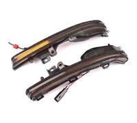 QGMKMVZZBK Indicatori Direzione Retrovisore Per L&exus ES UX RC F LC LS 2019 2020 ES350 UX200 LC500 LS500 Indicatore Direzione Dinamico Specchietto Retrovisore Laterale Sequenziale(Smoked Black)