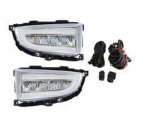 QGMKMVZZBK Indicatori Direzione Retrovisore Per Lancer 2004-2007 Luce Indicatore Specchietto Retrovisore Coppia Fendinebbia Indicatori Direzione Paraurti Anteriore Luci Diurne