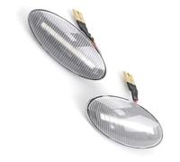 QGMKMVZZBK Per Corsa Ripetitore Indicatore Direzione Luci Posizione Laterali LED Dinamiche Indicatore Direzione(Dynamic Crystal)