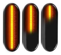 QGMKMVZZBK Per Skoda Per Octavia 1U 1996 1997 1998 1999 2000 2010 LED Dynamic Side Marker Light Indicatori Direzione Freno 2 Pezzi Indicatore Direzione(1pcs)