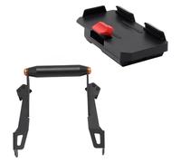 QGMKMVZZBK Porta Cellulare GPS Per ADV 350 2025 Supporto Di Estensione Per Manubrio Adattatore Fisso Regolabile Per Moto Navigatore Per Telefono GPS(22MM 2)