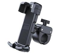 QGMKMVZZBK Porta Cellulare GPS Per Altri Smartphone Da 4,7" A 6,8" Supporto GPS Per Telefono Per Motocicletta Morsetto Per Cellulare Manubrio Clip Per Scooter(Nero)