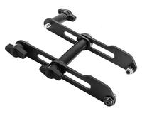 QGMKMVZZBK Porta Cellulare GPS Per BMW Per R1200R Per R1200RS Per R1250R Per R1250RS LC Supporto Caricabatterie Telefono Moto Piastra Di Navigazione Smartphone(Adjustable device)