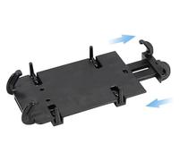 QGMKMVZZBK Porta Cellulare GPS Per BMW Per S1000XR 2020-2024 Supporto Navigatore Prolunga Manubrio Fissaggio Regolabile Moto GPS Anteriore Smartphone(Black 3)