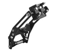 QGMKMVZZBK Porta Cellulare GPS Per Ducati Per Desert X Per 2022-2024 Supporto Per Piastra Di Navigazione Per Telefono Cellulare Per Moto GPS(Black 1)