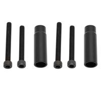 QGMKMVZZBK Porta Cellulare GPS Per Kawaskai Per NINJA 650 Per 1000 Leva Di Estensione Adattatore Navigazione Staffa Fissaggio Supporto Per Manubrio Per Moto(2 SET)