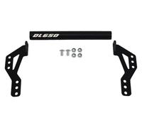 QGMKMVZZBK Porta Cellulare GPS Per SUZUKI Per DL650 Per Vstrom 650 XT 650XT 2017-2022 Supporto Per Targa GPS Per Navigazione Per Telefono Per Moto(Black 1,22MM)