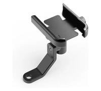 QGMKMVZZBK Porta Cellulare GPS Supporto GPS Per Moto Bicicletta Supporto Telefono Cellulare Specchio Per Manubrio Compatibile Con Smartphone Da 3,0 A 6,5 pollici(Black for Handlebar)