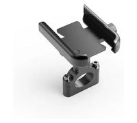 QGMKMVZZBK Porta Cellulare GPS Supporto GPS Per Moto Bicicletta Supporto Telefono Cellulare Specchio Per Manubrio Compatibile Con Smartphone Da 3,0 A 6,5 pollici(Silver for Handlebar)