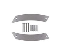 QGQFDEYUNB Copertura Sostituzione Maniglia Interna Portiera Maniglia interna per portiera P Maggiolino 1998-2010, maniglie per portiera e copertura protettiva sostitutiva(Silver)