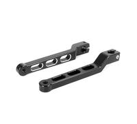 QGQFDEYUNB Leva del Cambio Leva del cambio con punta e tallone cromata per moto Touring, Softail, per Electra Glide, per Road King, per Street Trike(Black)