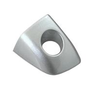 QGQFDEYUNB Maniglia esterna per portiera Auto Anteriore Esterno Sinistro Maniglia Porta Foro Chiave Serratura Tappo Copertura Trim Per A6 C7 Per Allroad A7 4G Sportback Per A8 D4 4H1837879(L)