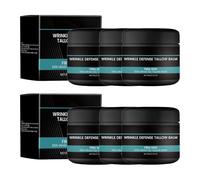 QGuoJie Balsamo di sego antirughe da uomo, crema idratante viso anti-invecchiamento e siero da notte, formula naturale per ridurre linee sottili e rughe, crema viso giorno e notte (6)