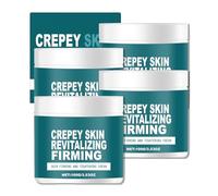 QGuoJie Crepey Skin Repair Treatment Cream 100 g - Crema idratante rassodante con collagene e acido ialuronico, ad assorbimento rapido per viso e collo per tutti i tipi di pelle (4)