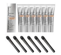 QGuoJie Instant Eye Tightener Crema con pennello | 20 ml di primer tonificante e levigante | Riduce linee sottili, rughe e occhiaie | Finitura opaca di lunga durata (6)