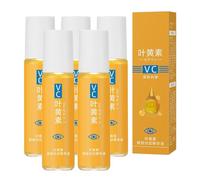 Qguojie Luteina & Vitamina C Rollerball Eye Olio sierico Essenza anti-invecchiamento per cerchi scuri, occhi gonfi e rughe, alleggerimento sotto l'occhio per ridurre le borse e stabilire il siero (5)
