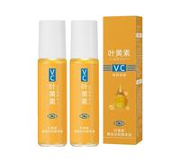 Qguojie Luteina & Vitamina C Rollerball Eye Olio sierico Essenza anti-invecchiamento per cerchi scuri, occhi gonfi e rughe, alleggerimento sotto l'occhio per ridurre le borse e stabilire il siero (2)
