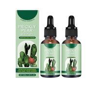 Qguojie Olio di semi di pera spina, 50 ml, olio di cactus naturale puro al 100% per viso, capelli e corpo, idratante per la pelle per fortezza, umidità e anti-invecchiamento, tutti i tipi di pelle (2)