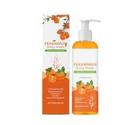 QGuoJie Persimmon Body Wash - Gel doccia deodorante naturale per una forte rimozione degli odori, pulizia profonda e idratante, profumo fresco per l'odore degli anziani (1)
