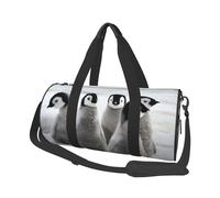 QGWDYYJQ Borsa da viaggio con stampa di pinguino imperatore grande capacità