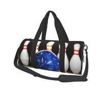QGWDYYJQ Borsa da viaggio stampata Bowling Borsa da viaggio di grande capacità
