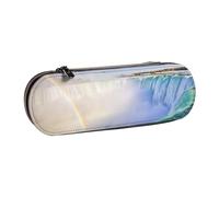 QGWDYYJQ Cascate del Niagara Astuccio in pelle stampata astuccio per cancelleria astuccio portatile