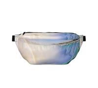 QGWDYYJQ Niagara Falls - Marsupio da viaggio con stampa a tracolla, Nero , Taglia unica