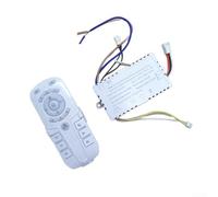 QH007 DC Inverter Fan Light Telecomando con comunicazione 2.4G e ricevitore per installazione interna (A)