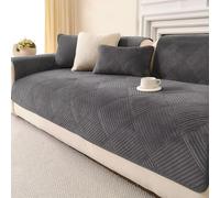 QHAIYYBF Copridivano antiscivolo,copridivano 4 posti con penisola, Copridivano Cuscini Separati, Soft Sofa Seat Cover Lavabili,disponibile in diverse dimensioni