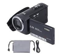 QHD 2.7K videocamera videocamera 50MP 16x zoom digitale con funzionalità di webcam a schermo di rotazione a 270 gradi per eventi sportivi in streaming live (64 GB)