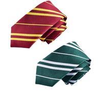 QHFlashbuy Costume da mago, 2 pezzi, cravatta a righe, per ragazzi e ragazze, cosplay per bambini, cosplay, carnevale, Halloween, feste