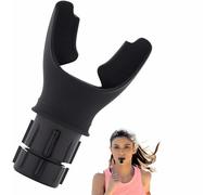 QHFlashbuy Dispositivo per Esercizi di Respirazione,Aumento della Forza Respiratoria,Allenatore Respiratorio con Regolazione della Resistenza per Terapia Respiratoria Della Capacità Polmonare