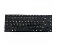 QHGUYOZ Tastiera Inglese statunitense per Pegatron B14Y B34FD per Clevo W540 W740 W540EU W740EU W740SU MP-11P53US-528 0KN0-A02US12 Laptop per Teclado