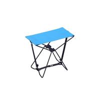 QHKNUYOAX Sgabello pieghevole leggero Sedia da esterno portatile Casual Semplice Pocket Mazar campeggio for picnic pesca for il(Blue Trumpet)