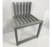 QHLMLL Cambiascarpe a parete, panca per doccia, panca retrattile pieghevole da corridoio, sgabello da parete in legno massello per cambio scarpe per ingresso, bagno, corridoio (colore: grigio)