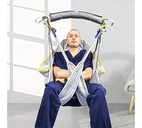 QHLMLL Elevatore per Il Sollevamento degli Anziani, Imbracatura Imbottita Deluxe per Il Sollevamento dei pazienti con Supporto per la Testa, Cintura di trasferimento Medica di elevazione, per infe