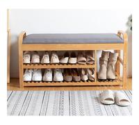 QHLMLL Scarpiera in tessuto per la casa, sgabello da seduto, sgabello creativo per scarpe, stile nordico, moderno, panca per cambio scarpe, per ingresso, camera da letto, soggiorno, 100 cm, non può