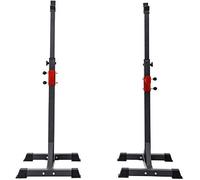 QHLMLL Supporto per Squat Regolabile Multifunzione, Supporti per manubri, Supporto per Squat con Barra per trazioni, Supporto per Allenamento della Forza in Palestra Domestica, Supporto per bilanci