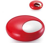 QHLOM Posacenere in melamina con Coperchio Girevole per posacenere Portatile Antivento Antivento per Interni Posacenere Antivento per Interni