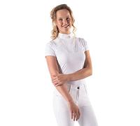 QHP Camicia da Equitazione da Competizione da Donna Riva