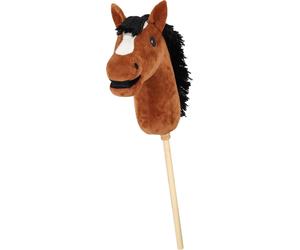 QHP Cavallino a Bastone per Hobby Horse - Marrone