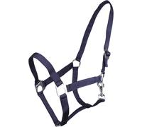 QHP Cavezza con Fibbia Scorrevole, Blu - Shetty