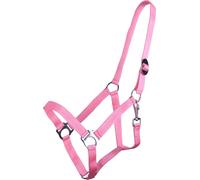 QHP Cavezza con Fibbia Scorrevole, Flamingo-Pink - Shetty