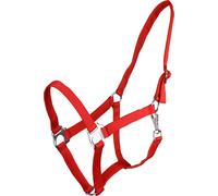 QHP Cavezza con Fibbia Scorrevole, Rosso - Cob