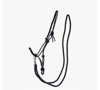 QHP Cavezza per nodo Color con redini blu navy, QHP17. Dimensioni: sangue caldo